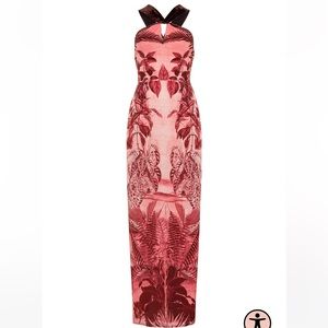 Carolina K veda halter dress, size small